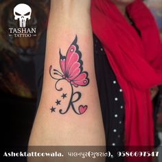 TashanTattoo
AshokTattooWala
S.20. Tirupati plaza
Opp. New bus stand
Near gd modi collage
Palanpur (gujrat)
9586697547
9687533310 R Butterfly Tattoo, R Letter Tattoo Designs For Women, Butterfly Designs Tattoo, Tattoo For Girls Unique, Butterfly With Letter Tattoo, Tattoo With Letter A, R Name Tattoo, Letter R Tattoo Ideas, R Tattoo Designs