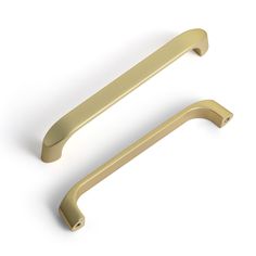 an image of a pair of handles on white background with clipping path to the right