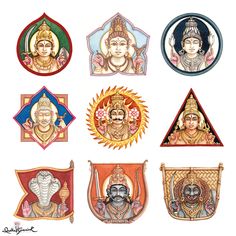 Jyotish Astrology, Contemporary Folk Art, Om Namah Shivaya, Vedic Art, Goddess Artwork