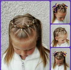 Easy Toddler Hairstyles, Cute Toddler Hairstyles, Lil Girl Hairstyles, Girls Hairstyles Easy