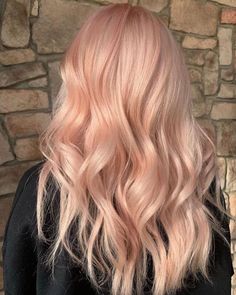 Peach Color Hair, Peach Hair Dye, Peach Hair Color, Peach Hair Colors, Cheveux Oranges, Pink Blonde Hair