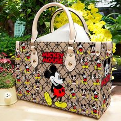 Mickey mouse women leather hand bag detail:
Secure payment via Paypal ? Easy returns ? Fast Shipping Worldwide ? Click Now!
Our leather women's handbag is a stylish and practical accessory for any fashion-forward woman. Mickey Mouse Purse, Custom Leather Bag, Mickey Mouse Bag, Disney Purse, Disney Bag, Vintage Mickey, Timeless Accessories, Personalize Bag, Small Handbags