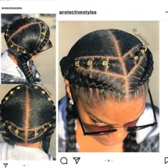 I'm in love with this Braiding Hair Styles, Hair With Braids, Hair Styles Natural, New Natural Hairstyles, Twisted Hair, Hairstyles For Girls, Two Braids, Pinterest Hair, Girls Hairstyles Braids