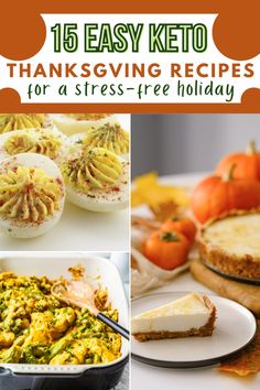 Get ready for a stress-free holiday with these delicious and Easy Keto Recipes! 🥧 Perfect for a Low Carb Thanksgiving, these Keto Thanksgiving Recipes will keep you on track while enjoying festive flavors. From savory dishes to tasty desserts, find everything you need to make your holiday meal both healthy and tasty. Easy Tasty Keto Recipes, Keto Gluten Free Thanksgiving Recipes, Healthy Thanksgiving Menu Ideas, Low Carb Thanksgiving Recipes Dessert, Healthy Low Carb Thanksgiving Recipes, Keto Sides For Thanksgiving, High Protein Low Carb Thanksgiving Recipes, Keto Recipes For Thanksgiving Dinner, Keto Recipes Thanksgiving