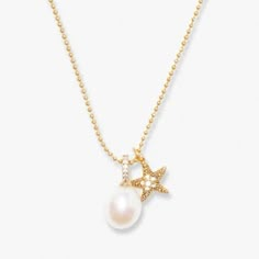 $68.00 Kate Spade Sea Star Starfish Pearl Pendant Dust Bag Is Not Included If An Offer Is Accepted For Less Than The Listed Price. Details Plated Metal, Freshwater Pearl, Glass Signature Lobster Claw Closure Chain Length: 16" + 3" Extender Pendant Drop Length: 0.75" Weight: 4.85g . Imported Style # Wbr00364 Item Is In Brand New, Unworn Condition. This Item Is New With Kate Spade Dust Bag. Authentication This Item Has Been Evaluated For Authenticity. Photos Are Included Of The Actual Product. Man Coastal Granddaughter Jewelry, Every Jewels, Cute Gold Jewelry, Summer Jewlery, Preppy Necklaces, Surf Jewelry, Kate Spade Necklace, Jewelry Accessories Ideas