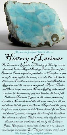 #History of #Larimar #Crystals #Gemstones #Meaning #Facts #Folklore #CrystalMeanings #AlphaVariable #Jewelry #CrystalFacts #CrystalHistory #Blue #Mar #Sea #Larissa #Mermaids #MermaidsAreReal #Boho #bohemian #BohoJewelry #Gypsy #GoodVibes Larimar Ring, Crystals Healing Properties, Gemstone Meanings, Crystal Therapy, Larimar Stone, Crystal Magic, Construction Worker