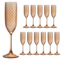 PRICES MAY VARY. 1.Enter a world of luxury and style with our Gatsby-style glasses. Immerse yourself in the charm of the olden days and enjoy your favorite wine in these exquisite vessels. Let's go back to the 1920's party! 2. Sufficient Quantity:You will have a sufficient supply of Champagne Glasses for a medium-sized party, event, or family celebration. This ensures that all your guests can enjoy a good drink without having to worry about the cups running out quickly. 3. Elegant Design: Our wi Boho Champagne Glasses, Champagne Theme Birthday Party, Gold Goblet, Bridesmaid Champagne Glasses, Birch Christmas, Champagne Decor, Plastic Champagne Glasses, Clear Drinking Glasses, 1920's Party