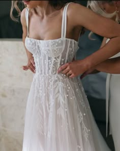 J Andreatta Bridal Outfit Ideas, Silhouette Embroidery, Intricate Hairstyles, Wedding Dress Simple, Classy Wedding Dress, Simple Wedding Dresses, Custom Gown