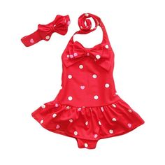 New With Tags Jastore Baby Girls Swimwear One Piece Swimsuits Beach Wear With Headband Material:82% Polyester + 18% Spandex. Cute Red Summer Swimwear, Red Swimwear For Summer Playwear, Playful Red Sleeveless Bubble Romper, Cute Red Swimwear For The Beach, Red Fitted Bodysuit For Playtime, Playful Red Sleeveless Swimwear, Red Fitted Bodysuit For Casual Wear, Cute Red Fitted Bodysuit, Cute Red Bubble Romper For Playwear