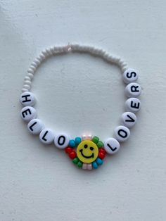 Bracelet Ideas Friendship, Bracelets With Beads, Weekend Ideas, Taylor Swift Tour Outfits, Lovers Bracelet