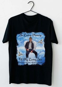 a t - shirt with an image of a man on it