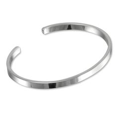 PRICES MAY VARY. Quality Mens 925 Silver Bangle: This men's silver bangle bracelet is the timeless elegance and striking piece that showcases both metals in a harmonious design. Crafted from high-quality 925 sterling silver, it exudes style and sophistication, making it a perfect accessory for men seeking a unique and luxurious bracelet. Handmade: Made with precision from solid 925 sterling silver by our highly skilled silversmiths featuring an open cuff design with a high polished finish. Bangl Mens Silver Bangle, Silver Cuff Bangle, Simple Bangle, Jewelry Lockets, Sterling Silver Bangle, Gold Charm Necklace, Fine Jewelry Bracelets, Silver Bangle Bracelets, Sterling Silver Bangles