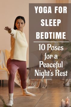 Say goodbye to restless nights with these 10 gentle yoga poses for a better, more peaceful sleep 😴💤. Perfect for bedtime, our yoga sequence will help you drift off to dreamland and wake up feeling refreshed and rejuvenated. 🌛 Yoga For Sleep, Cozy Sleep, Sleep Medicine, Yoga Sequence, Sleep Remedies, Gentle Yoga, Peaceful Sleep, Sleep Tips