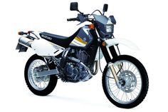 a white and black motorcycle on a white background