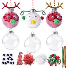 christmas ornament ornaments and decorations on a white background