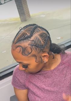 Quick Cornrow Hairstyles, Cornrows Braids For Black Women, Korean Hairstyles, Natural Hair Bun Styles, Black Ponytail Hairstyles, Feed In Braids Hairstyles, Girl Braided Hairstyles, Feed In Braids, Cute Braided Hairstyles