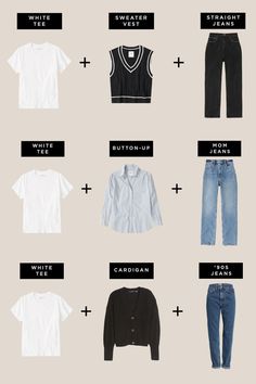 How to Style a White Tee Fotografi Fesyen, Mode Ulzzang, Mode Zara, Korean Casual Outfits, Fashion Vocabulary, Trendy Outfits For Teens, Everyday Fashion Outfits