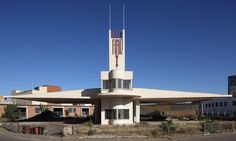 an old building with a clock tower on top