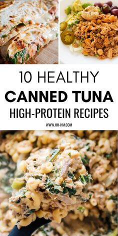 11 easy and healthy canned tuna recipes for dinner, lunch or breakfast! Learn how to prepare canned tuna fast to make it taste good with these simple ideas!