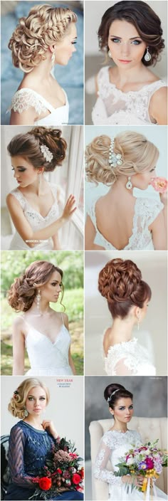 many different types of braids and hair styles