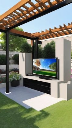 Pergola Tv Mount | Zebozap Tv Mount Tv, Tv Mount