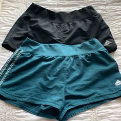 New Without Tags! Selling Both Shorts: 2 For $25, 1 For $15 Never Worn, Washed After Purchase Built-In Liner 2.5” Inseam Adidas Sporty Bottoms With Built-in Shorts, Adidas Gym Bottoms With Built-in Shorts, Adidas Workout Bottoms With Built-in Shorts, Adidas Casual Athletic Shorts With Go-dry Technology, Adidas Casual Athletic Shorts With Go-dry, Casual Adidas Activewear For Running, Adidas Casual Activewear For Running, Adidas Go-dry Bottoms For Running, Adidas Casual Athletic Shorts For Jogging