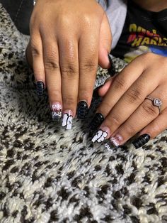 KAWS W. Croc Etsy Kaws Nails Design Short, Kaw Nails, Kaws Nails, Nails Design Short, Short Acrylics, Nails Green, Shoulder Tattoos For Women, Hello Kitty Nails