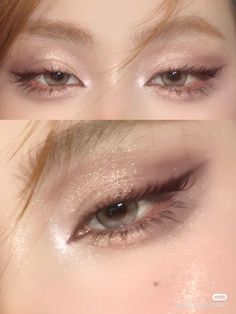 korean makeupdouyin makeupmakeup stylemakeup ideas K Pop Makeup, Membentuk Alis, Bentuk Alis