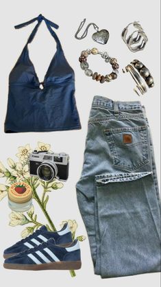 Streetwear Astethic, Earthy Outfits, Fashion Crochet, Crochet Summer, Outfit Look, Cute Everyday Outfits