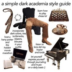 Dark Academia Style Guide, Classic Academia, How To Play Chess