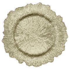 Reef Acrylic Plastic Charger Plate - Champagne - CV Linens 120 Round Tablecloth, Plate Chargers, Glass Charger Plates, Rustic Plates, Flower Panels, Charger Plate, Color Palate, Plate Display, Acrylic Plastic