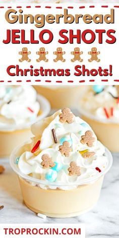 gingerbread jello shots with text overlay