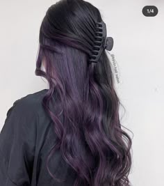 Jewel Tone Hair Color Ideas, Money Hair, Hairstyles And Colors, Hidden Hair Color, Peekaboo Hair Colors, Hottest Hairstyles, How To Have Style, Dark Purple Hair