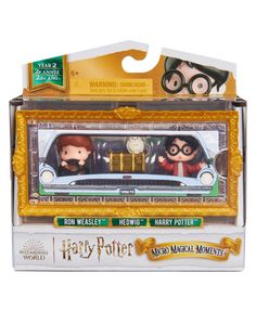 harry potter and hermione's hogwarts action figure set