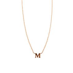 The one and only Initial Necklace! Custom Gold Jewelry, New York Jewelry, Nyc Jewelry, Handmade Gold Jewellery, Gold Chain Design, Monogram Necklace