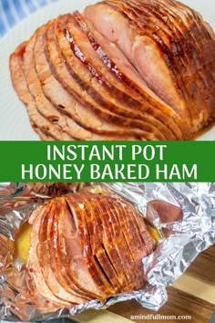 Honey Baked Ham Copycat, Instant Pot Ham Recipe, Spiral Sliced Ham, Honey Glazed Ham, Honey Baked, Honey Baked Ham, Pot Recipes Easy, Honey Sauce