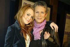 Jamie Lee Curtis Shares Flashback Photo with Lindsay Lohan 20 Years After 'Freaky Friday' City Baby, Teen Movies, Stylish Mom, Fingers Crossed, Pregnancy Journey