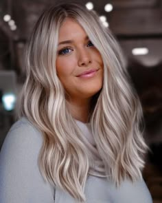 Platinový Blond, Platinum Blonde Balayage, Beige Blond, Summer Blonde Hair, Blonde Balayage Highlights, Blonde Tips, Ash Blonde Balayage, Balayage Blonde, Dirty Blonde Hair