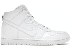 Dunk High, Nike Dunk High, Hot Sneakers, Nike Sneakers, Jordan Retro, Nike Dunk, Adidas Yeezy, White Shoes, Wedge Sneaker