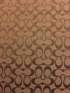 a close up view of the fabric with circles on it