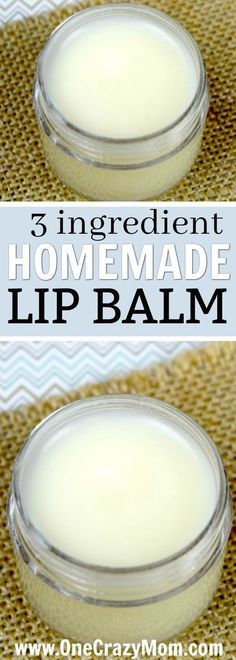 You have to try this easy Homemade Lip Balm Recipe. With only three ingredients anyone can make this natural lip balm. Making lip balm is fun and easy. Coconut Oil Lip balm is perfect for gifts. Learn how to make lip balm recipe. Making Lip Balm, Lip Balm Making, Coconut Oil Lip Balm, Make Lip Balm, Diy Coconut Oil