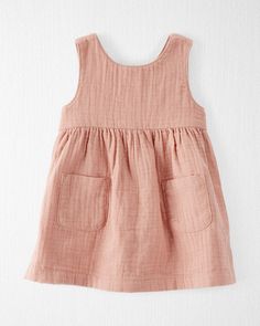 Summer Family Photos, Comfortable Style, Carters Baby, Toddler Boy Outfits, Kids Outfits Girls, Organic Fabrics, Samara, Woven Dress, A Line Dresses