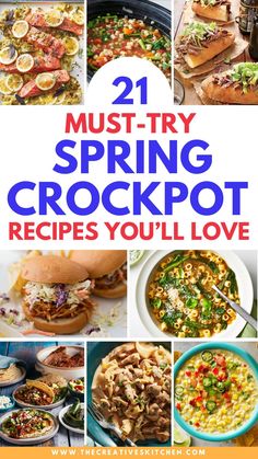 21 must try spring crockpot recipes you'll love