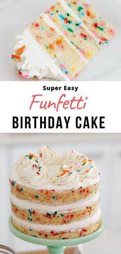 the best ever funfetti layer cake recipe