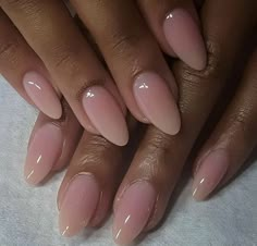 Mallorca Nails, Nail Options, Almond Shaped Nails, Nails Neutral, Almond Acrylic, Unghie Sfumate, Colourful Nails, Kutek Disney, Girly Acrylic