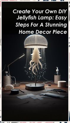 Transform your space with a captivating DIY jellyfish lamp! This guide offers easy steps to create a stunning home decor piece that adds a touch of whimsy to any room. Perfect for beginners and craft enthusiasts alike, you’ll learn how to use simple materials to bring your jellyfish lamp to life. Illuminate your home with this unique project that combines creativity and functionality. Dive into the world of DIY and let your imagination flow! Decorative Pieces