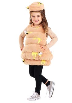 PRICES MAY VARY. IMAGINATIVE COSTUMES: Our Bustling Toddler Beehive Costume is designed to unleash your child's imagination and transform them into a buzzing beehive. Perfect for toddler dress-up costumes, it not only provides a fun playtime experience but also fosters a love for nature and insects. DURABLE MATERIAL: Crafted from super soft polyester, this toddler Halloween costume guarantees your child's comfort during their playtime escapades. Add this adorable beehive costume to your child's Beehive Costume, Toddler Dress Up, Sweet As Honey, Bee Costume, Apple Blossoms, Hook And Loop Fasteners, Animal Costumes, Toddler Halloween Costumes, Costume Store