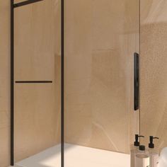 Upgrade your bathroom with the Sliding Shower Door - a perfect combination of functionality and style. This premium-quality shower door is carefully crafted with 5/16" tempered glass panels, ensuring safety and durability. EASTANA Finish: Matt Black | EASTANA 56-60"W x 76"H Shower Door Tempered Glass in Matt Black | 76" H X 60" W | Wayfair Double Sliding Shower Doors, Shower Sliding Glass Door, Sliding Shower Doors, Black Arch, Bathtub Doors, Tub Doors, Sliding Shower Door, Overall Style, Glass Shower Doors