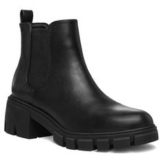 Pennysue women's platform chelsea boots ankle with elastic, not only make boots more fashionable and beautiful, but also can provide you with a better sense of fit. Thick bottom from the visual pull up your figure proportion, let you in the autumn and winter season to release the charm! Size: 9.  Color: Black.  Gender: female.  Age Group: adult. Make Boots, Round Toe Ankle Boots, Platform Chelsea Boots, White Platform, Black Platform, Boots Ankle, Black Booties, Winter Season, Chelsea Boots