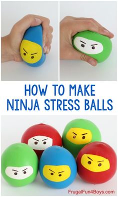 Ninja Crafts, Yellow Balloons, Crafts For Kids To Make, Craft For Kids, Fun Crafts For Kids, Slushies, Craft Activities For Kids, Lego Ninjago